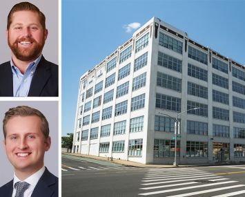 RXR's Andrew Ackerman and Walter Rooney; 37-18 Northern Boulevard.