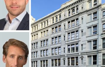 Joseph DeRosa and John Isaacs of CBRE, and 115 West 18th Street.