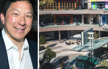 Jackson Hsieh, President and CEO of Macerich, and Santa Monica Place Shopping Mall.