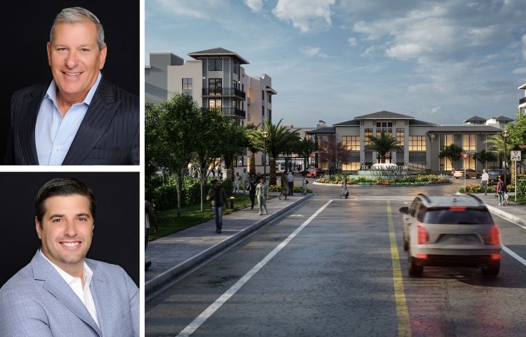 Robert Suris, Managing Principal, Jeffrey Ardizon, Principal, The Estate Companies, of The Estate Companies and Soleste Midtown, Southwest 312th Street/Campbell Drive and Northeast 30th Avenue in Homestead, FL.