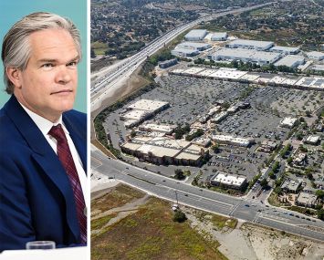 Stefan Simon, CEO of Deutsche Bank for America, and the Crossing at Corona.