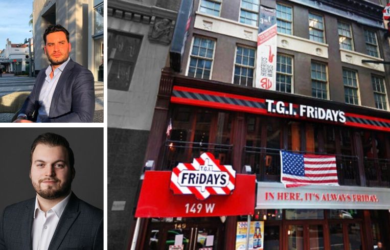 Jarrett Sharp, Murro Realty; and Thomas Capuano of Okada & Company; 147-149 West 46th St NYC, NY