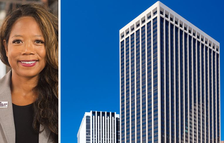 Twyla Carter, Attorney-in-Chief and CEO of The Legal Aid Society, and 55 Water Street.