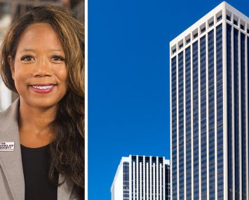 Twyla Carter, Attorney-in-Chief and CEO of The Legal Aid Society, and 55 Water Street.