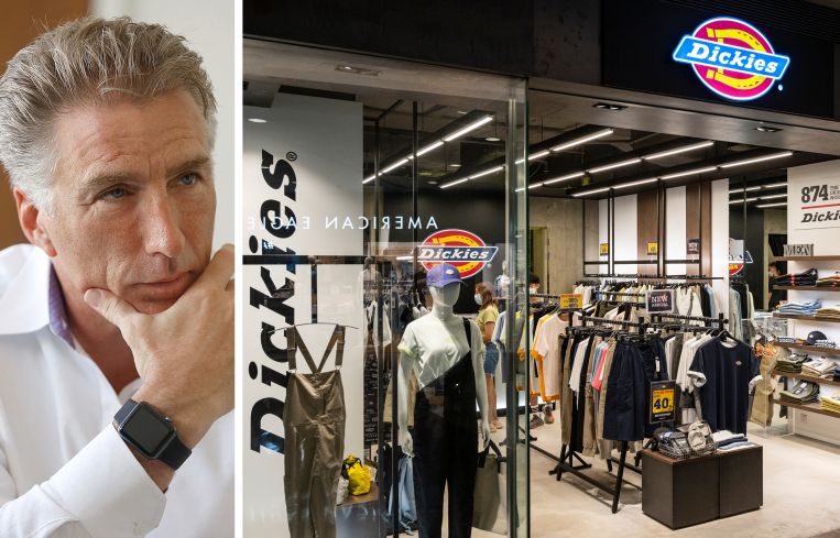 Bracken Darrell, CEO of VF Corp; Dickies Store.