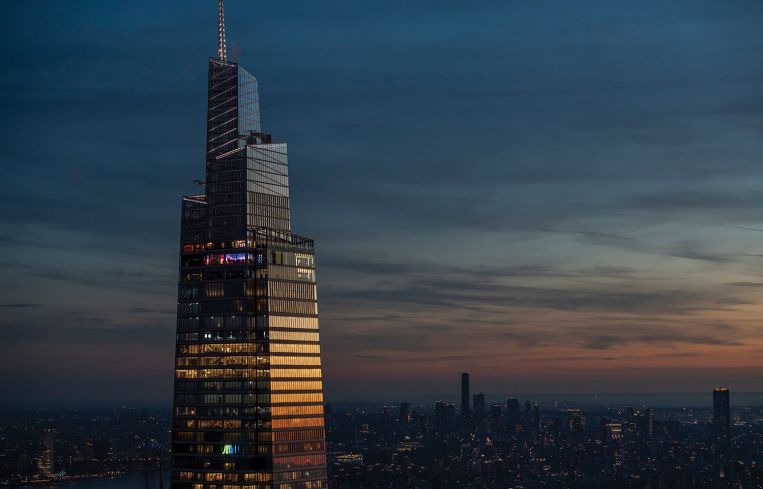 A photo of One Vanderbilt.