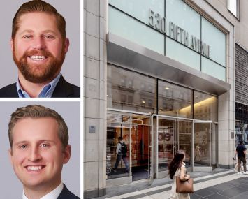 Andy Ackerman and Walter Rooney of RXR, and 530 Fifth Avenue.