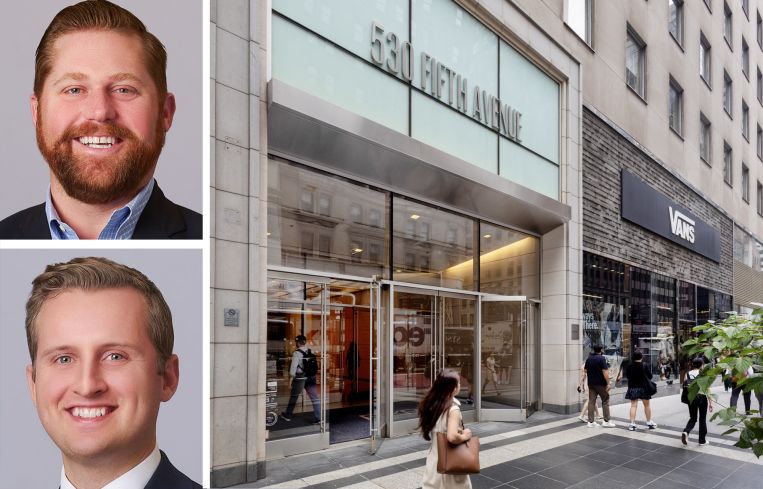 Andy Ackerman and Walter Rooney of RXR, and 530 Fifth Avenue.