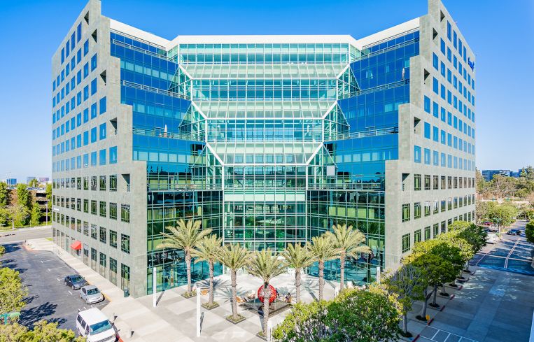 Atrium office tower, Irvine, Calif.