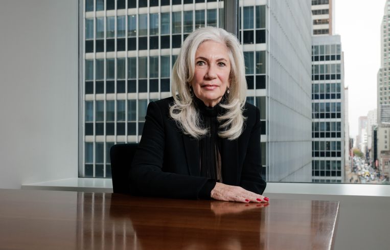 Joanne Podell at Cushman & Wakefield's Midtown Manhattan offices.