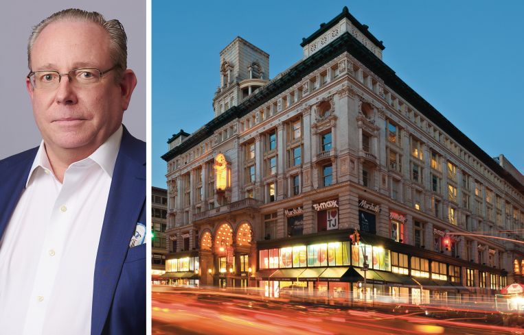 William Elder, RXR managing director of New York City division, and 620 Avenue of the Americas.