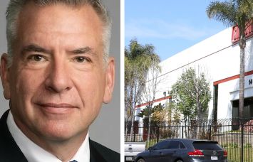 Total Safety CEO Brad Clark and 1405-1407 240th Street, Los Angeles.