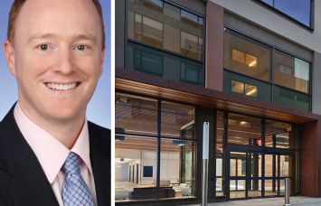 Campbell Smith, senior managing director of Trammell Crow Company's Midatlantic and North Carolina operations, and 7171 Cardinal Lane, Falls Church, Va.