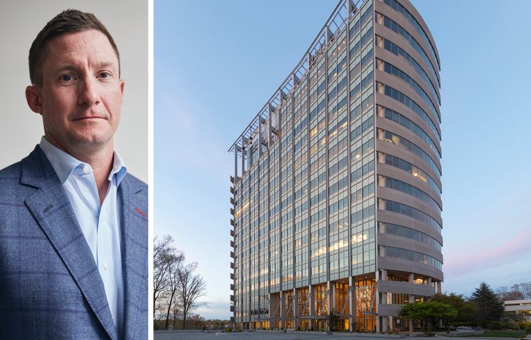 Chris Herron, managing director Iron Hound Management, and 2941 Fairview Park Drive, Fairfax, Va.