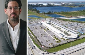 David Martin, CEO of Terra, and Dolphin Park and Ride Terminal.