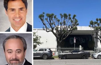 NAI Capital's David Young and Chad Gahr, and 12840 Bradley Avenue, Sylmar, Calif.