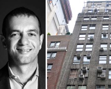 David Zar, principal at Zar Property, and 119 West 57th Street.