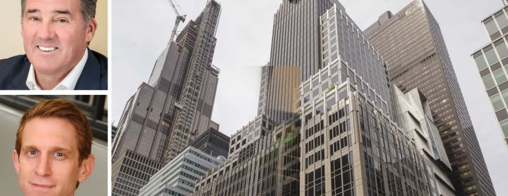 JLL Vice Chairmen Frank Doyle and David Kleiner, and 320 Park Avenue.