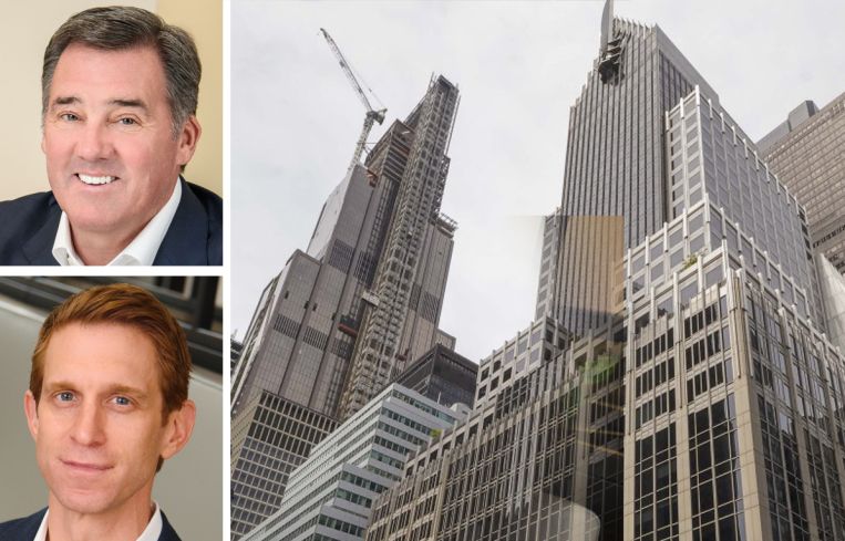 JLL Vice Chairmen Frank Doyle and David Kleiner, and 320 Park Avenue.