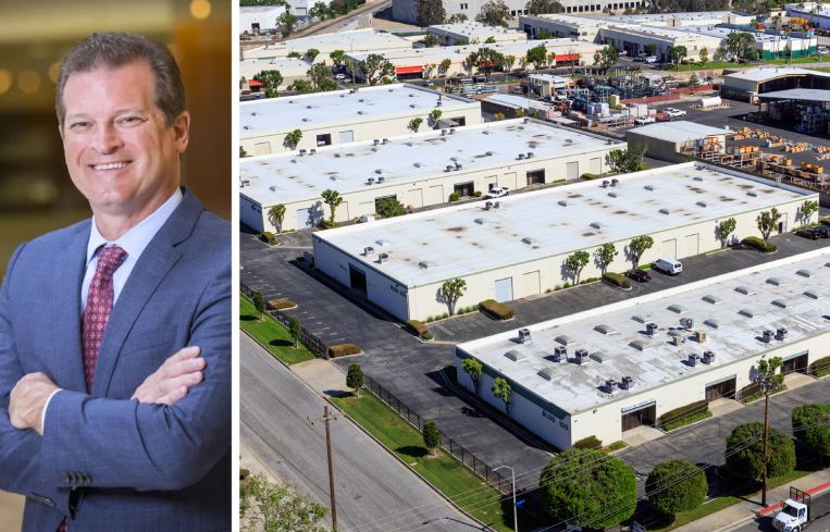 Howard Hammond, CEO of City National Bank, and McGee Business Center at 2300 South Reservoir Street, Pomona, Calif.