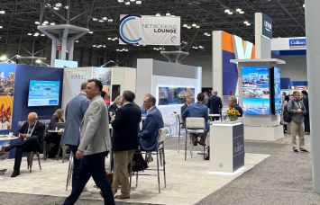 Visitors to ICSC New York at the Javits Center.