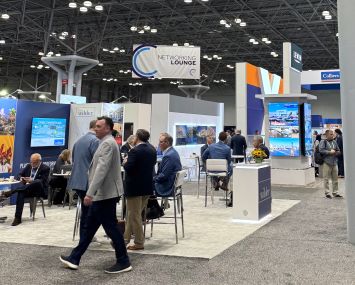 Visitors to ICSC New York at the Javits Center.