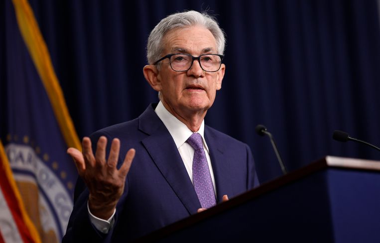 Federal Reserve Bank Chair Jerome Powell.