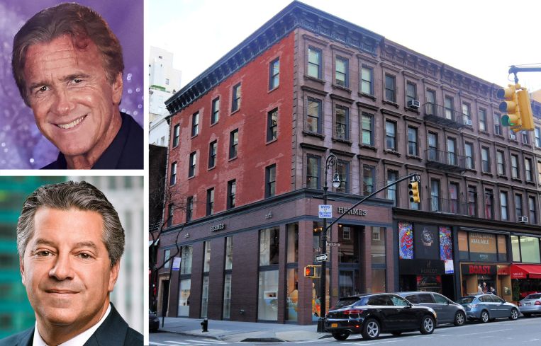 Jeff Sutton of Wharton Properties, Marc Holliday of SL Green, and 690 Madison Avenue.