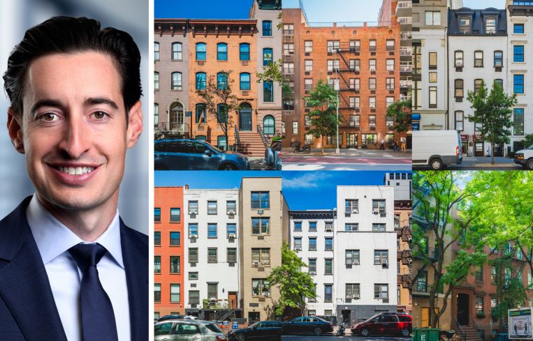 Joe Koicim of Marcus & Millichap and properties in the Chelsea neighborhood of Manhattan.