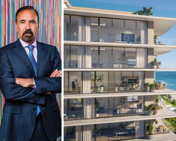 Jorge Perez, CEO and founder of Related Group; Rosewood Residences Hillsboro Beach, Miami.