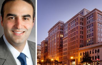 Justin Elghanayan, president of Rockrose, and Lincoln Square at 555 11th Street NW, Washington, D.C.