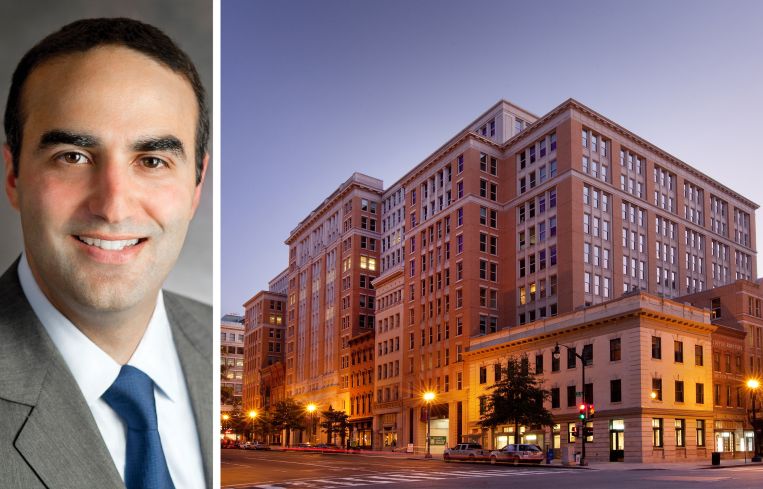 Justin Elghanayan, president of Rockrose, and Lincoln Square at 555 11th Street NW, Washington, D.C.