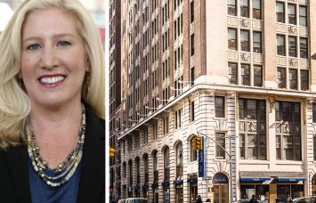 ATCO Properties co-President Kate Hemmerdinger Goodman and 381 Park Avenue South.