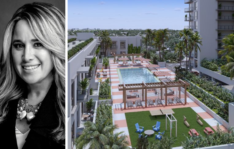 Lissette Calderon of Neology Development Group and Fourteen Main Street Residences.