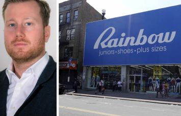 Marc Sitt, managing director at KSR, and 726 Flatbush Avenue, Brooklyn.