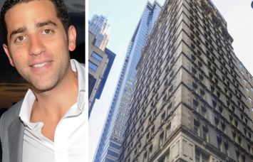 Martin Nussbaum, principal at Slate Property Group, and 52 William Street.
