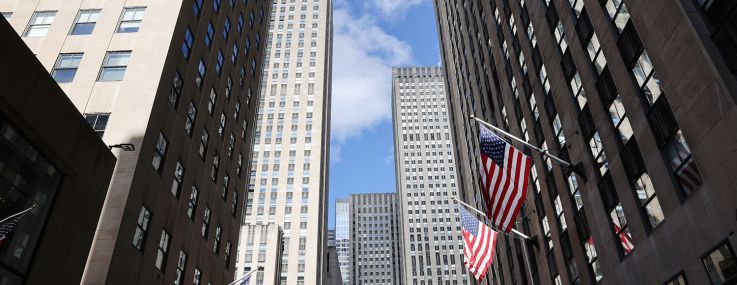 Office buildings in Manhattan.
