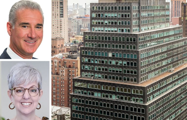 Paul Glickman and Diana Biasotti of JLL, and 99 Park Avenue.
