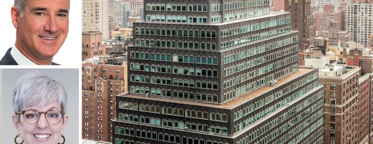 Paul Glickman and Diana Biasotti of JLL, and 99 Park Avenue.