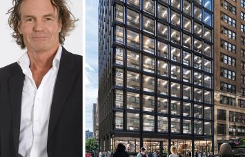 Corem CEO Rutger Arnhult and 28&7 at 322 Seventh Avenue.