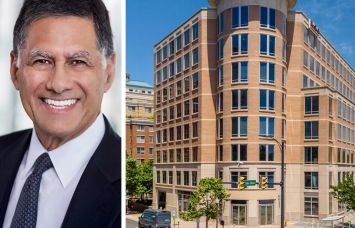 3865 Wilson Boulevard, Arlington, Va., and American Realty Advisors Chairman and CEO Stanley Iezman.