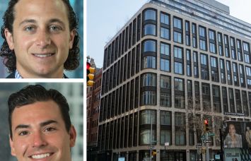 Steve Kassin and David Berg of Infinity Real Estate and 40 Bleecker Street.