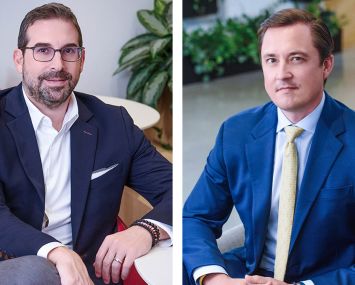 Steve Klein, left, and Robert Tonnessen of JLL.