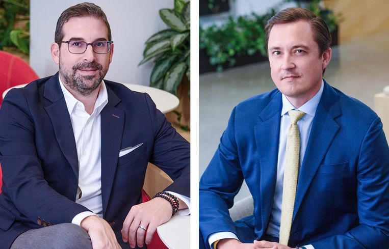 Steve Klein, left, and Robert Tonnessen of JLL.