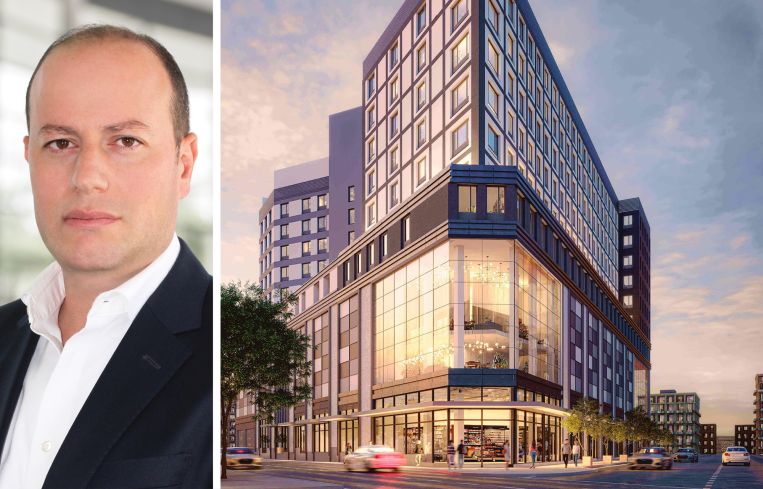 Morris Betesh of Arrow Real Estate and The Arabella at 4720 3rd Avenue, The Bronx.