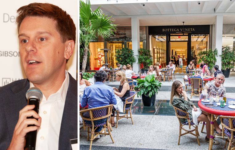 Tony Labarbera, managing director in Blackstone Real Estate Debt Strategies, and the Bal Harbour Shops.