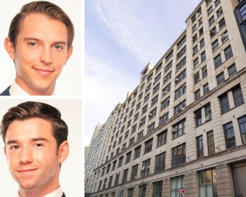 Zach Redding and Dylan Kane of Colliers and 508-534 West 26th Street.