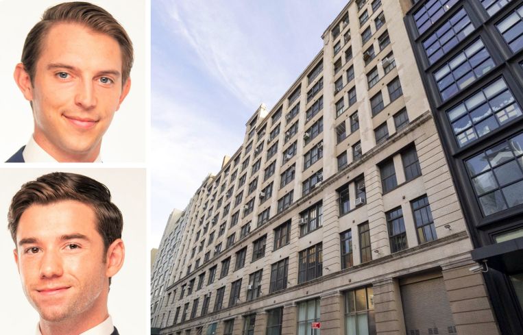 Zach Redding and Dylan Kane of Colliers and 508-534 West 26th Street.
