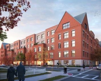 Rendering of Pelham House in the Village of Pelham, N.Y.