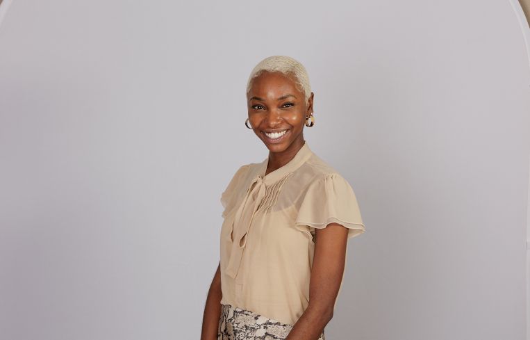 A headshot of Michaela Parker.